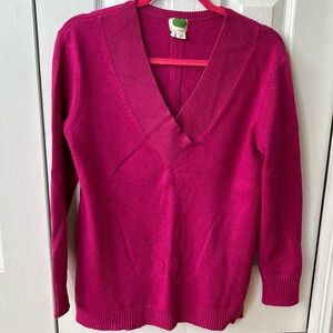 Pink Anthropology Sweater Size S